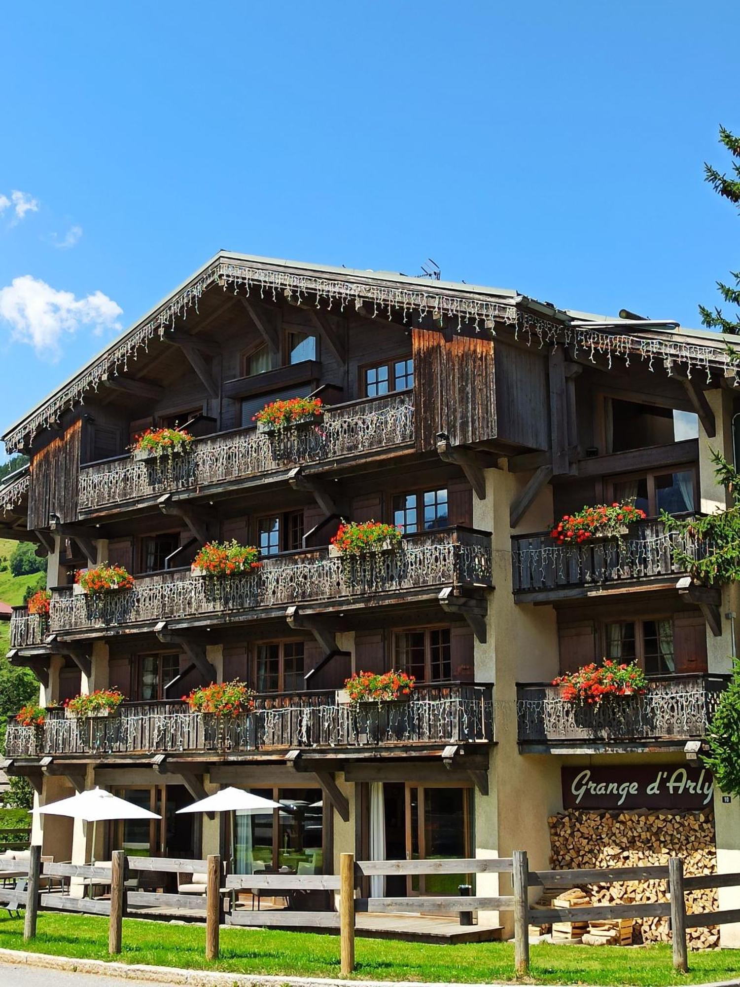 Hotel La Grange D'Arly Megève Eksteriør bilde